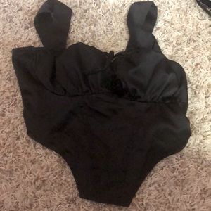 Corset crop top size small